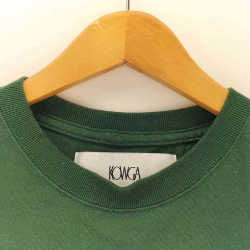 KOWGA 両面プリントクルーネックTシャツ street レディース M