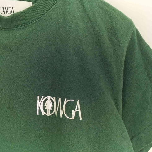 KOWGA 両面プリントクルーネックTシャツ street レディース M