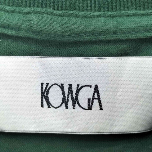 KOWGA 両面プリントクルーネックTシャツ street レディース M