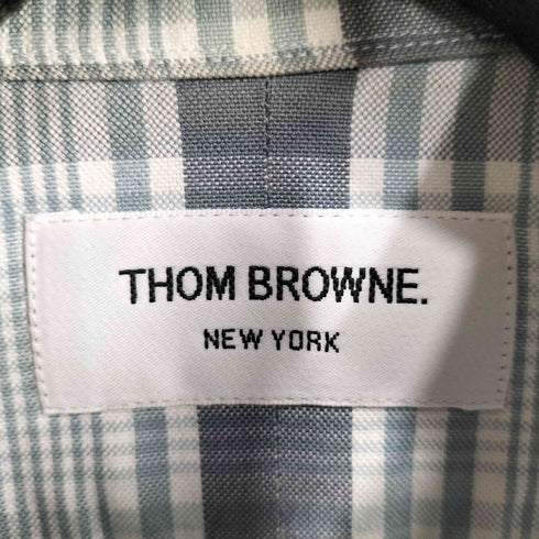 トムブラウン THOM BROWNE チェック L/S BD シャツ メンズ JPN:0