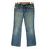 ディーゼル DIESEL レザーパイピング ローライズ デニムパンツ メンズ 29×32