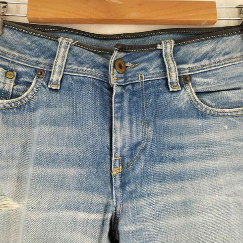 ディーゼル DIESEL レザーパイピング ローライズ デニムパンツ メンズ 29×32