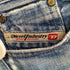 ディーゼル DIESEL レザーパイピング ローライズ デニムパンツ メンズ 29×32
