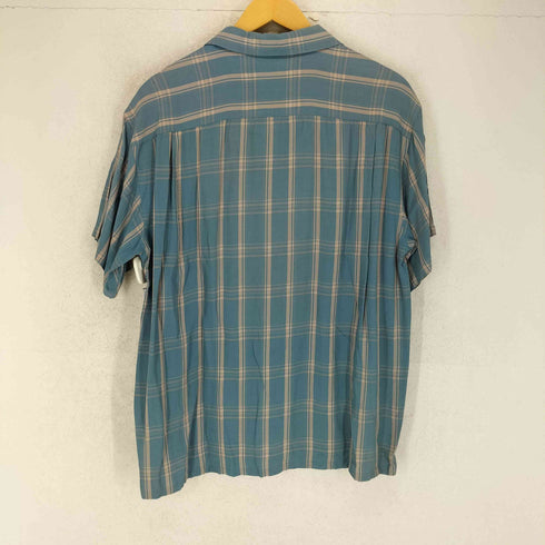 テットオム TETE HOMME MADE IN JAPAN 日本製 チェック柄レーヨンシャツ メンズ