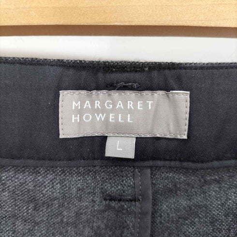 マーガレットハウエル MARGARET HOWELL ジッパーフライ ウールパンツ メンズ JPN:L