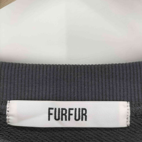 ファーファー furfur ラインストーンスウェット レディース ONE SIZE