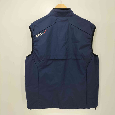アールエルエックスラルフローレン RLX RALPH LAUREN 裾ドローコード ダブルジップ ベスト メンズ import:L