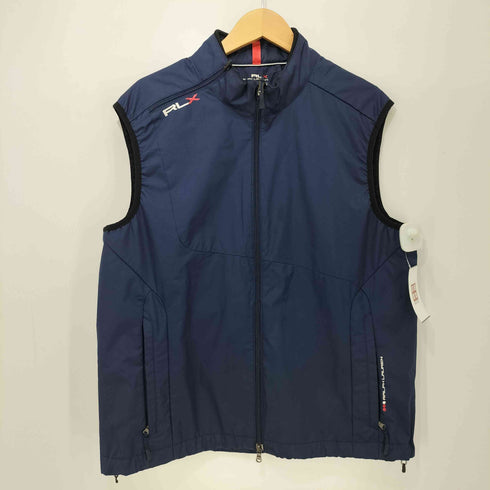 アールエルエックスラルフローレン RLX RALPH LAUREN 裾ドローコード ダブルジップ ベスト メンズ import:L