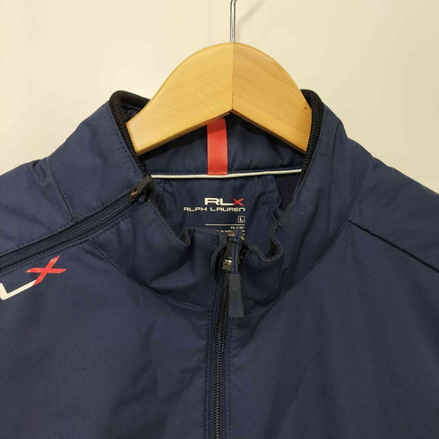 アールエルエックスラルフローレン RLX RALPH LAUREN 裾ドローコード ダブルジップ ベスト メンズ import:L