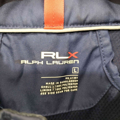 アールエルエックスラルフローレン RLX RALPH LAUREN 裾ドローコード ダブルジップ ベスト メンズ import:L