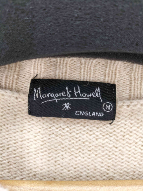 マーガレットハウエル MARGARET HOWELL 旧タグ クルーネック ウールニット メンズ