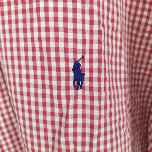 ラルフローレン RALPH LAUREN シアサッカー ポニー刺繍BDシャツ メンズ 2XL TALL