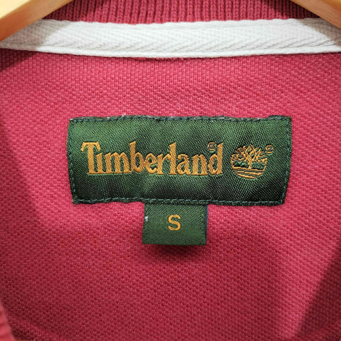 ティンバーランド Timberland 00s ワンポイント 鹿の子 ボーダー ポロシャツ メンズ import:S