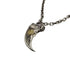 ファーストアローズ First Arrows K18付 ベアクロートップ SILVER 刻印 チェーンネックレス メンズ