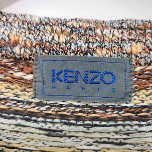 ケンゾー KENZO 90s OLD レーヨン混 フェアアイル ニット メンズ