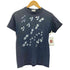 ヘインズ Hanes 90s メキシコ製 足跡 両面プリントクルーネックTシャツ レディース M