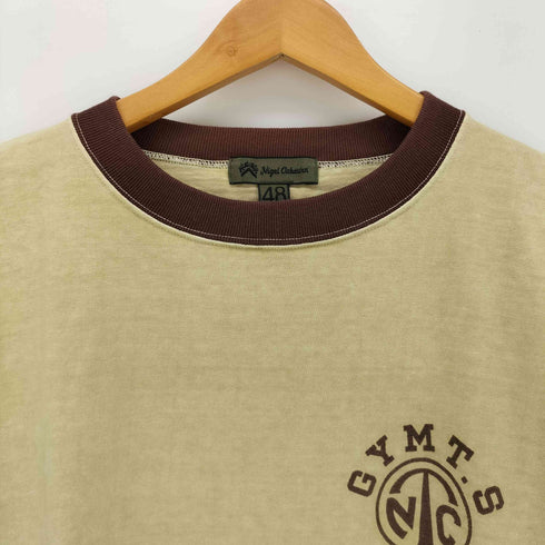 ナイジェルケーボン NIGEL CABOURN GYMT.S 7.8oz RINGER TEE リンガーTシャツ メンズ 48