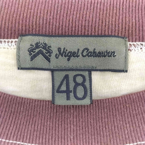 ナイジェルケーボン NIGEL CABOURN GYMT.S 7.8oz RINGER TEE リンガーTシャツ メンズ 48