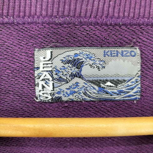 ケンゾージーンズ KENZO JEANS 90S 北斎タグ スウェット メンズ M