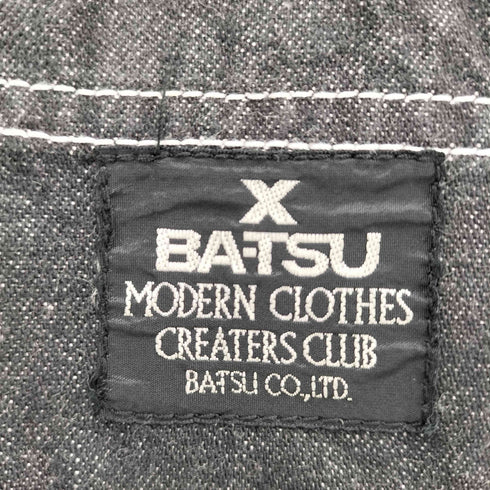 BA-TSU ブラックデニムハーフパンツ レディース M