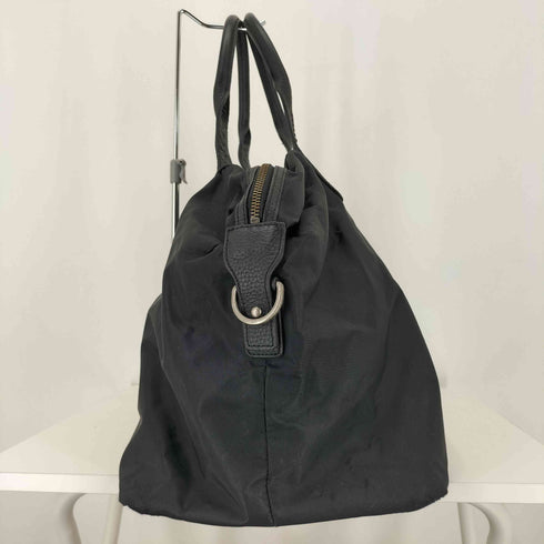 ケンゾー KENZO レザーハンドル ナイロンハンドバッグ メンズ
