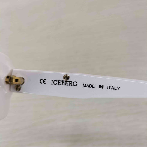 アイスバーグ ICEBERG イタリア製 スクエアサングラス レディース
