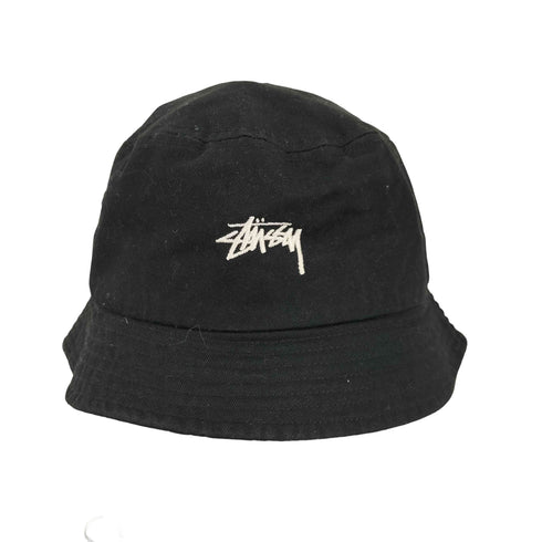 ステューシー Stussy ロゴ刺繍 バケハ メンズ