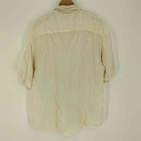 フォレンツァ FORENZA 90S S/S ワーク シルク シャツ レディース import:M