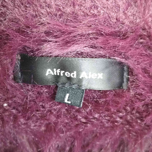 ALFRED ALEX シャギーニットカーディガン メンズ JPN:L
