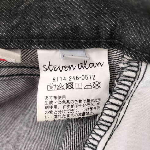 スティーブンアラン Steven Alan 13.5oz DENIM 5P BAGGY TAPERED PANTS バギーデニムパンツ メンズ JPN:M