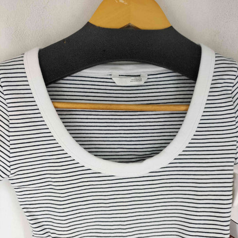 ザラ ZARA ROUND NECK T-SHIRT - striped レディース US M
