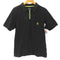 ステューシー Stussy 00S OLD 黒タグ 折れ クラウン 刺繍 ハーフジップ S/S ポロ シャツ 半袖 シャツ メンズ import:S