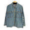 ザラ ZARA パッチポケットデニムジャケット レディース import:L