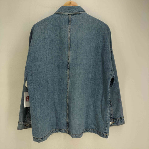 ザラ ZARA パッチポケットデニムジャケット レディース import:L