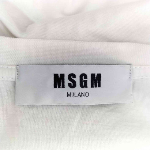 エムエスジーエム MSGM MSGMロゴTシャツ メンズ JPN:XS