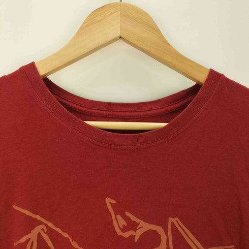 アークテリクス ARCTERYX スケルトン 始祖鳥 ロゴ プリント S/S Tシャツ メンズ import:M