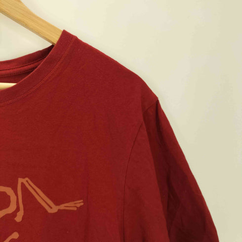 アークテリクス ARCTERYX スケルトン 始祖鳥 ロゴ プリント S/S Tシャツ メンズ import:M