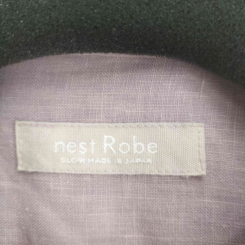 ネストローブ nest Robe リネン天然染めチュニックブラウス レディース FREE