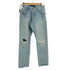 BLUEBIRD BOULEVARD ボタンフライダメージデニムパンツ レディース JPN:XS