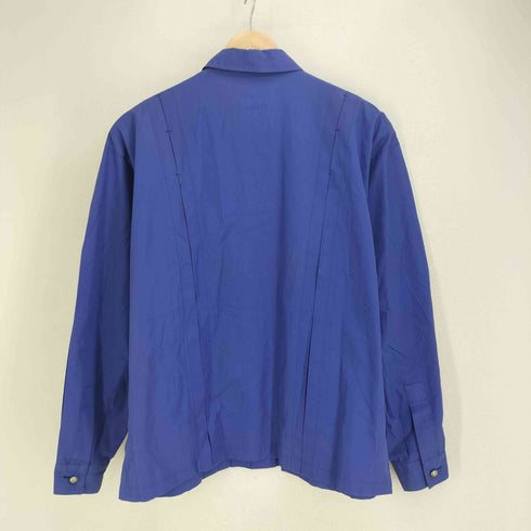 CLAUDE MONTANA 80S メタルボタンプリーツデザイン L/S シャツ レディース 9