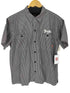 キャリー CALEE チェーンステッチ ストライプ ワークシャツ メンズ JPN:XL