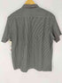 キャリー CALEE チェーンステッチ ストライプ ワークシャツ メンズ JPN:XL
