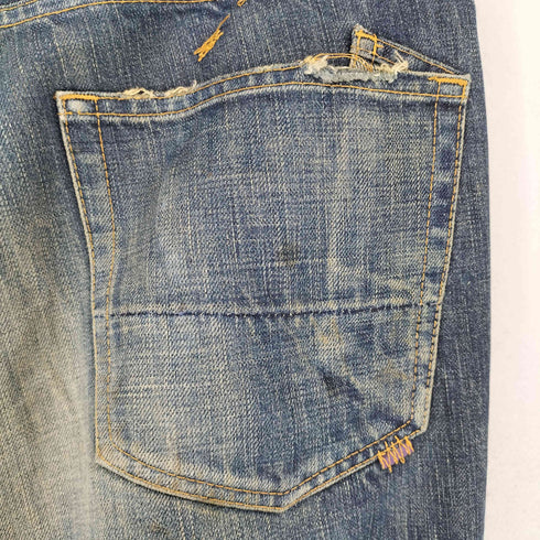 PRPS MADE IN JAPAN 日本製 紫製品 ダメージ ハチノス加工 デニムパンツ Y2K メンズ 36
