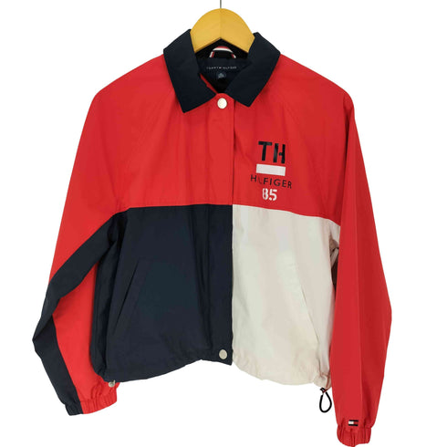 トミーヒルフィガー TOMMY HILFIGER マルチカラー コーチジャケット レディース import:XS