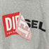 ディーゼル DIESEL ピールオフ ボックスロゴ プルオーバーパーカー メンズ XXS
