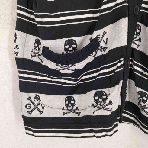 GANGSTERVILLE スカル柄 カーディガン Y2K メンズ JPN:XL