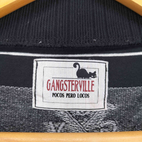 GANGSTERVILLE スカル柄 カーディガン Y2K メンズ JPN:XL