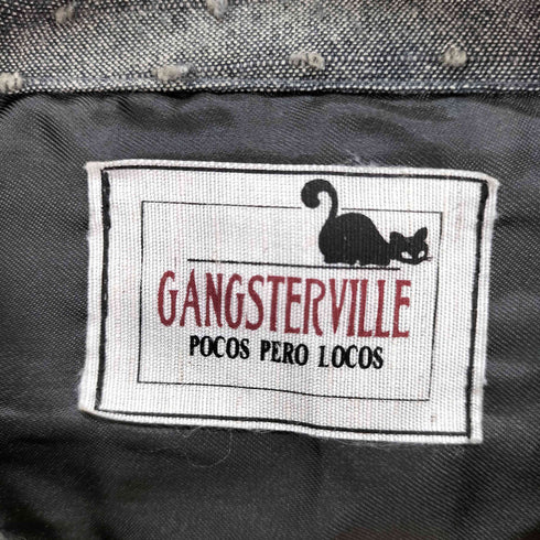 ギャングスタビル GANGSTERVILLE フラップポケット 開襟 オープンカラー シャツ メンズ JPN:XL