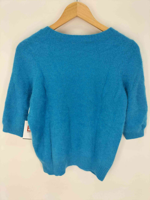 プラージュ plage de charme 七分丈 カシミヤ混 ニット レディース
