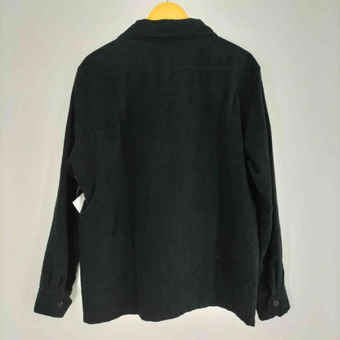 ウィアード WEIRDO YETI - L/S SHIRTS 開襟 オープンカラー イエティプリント コーデュロイ シャツ メンズ JPN:XXL